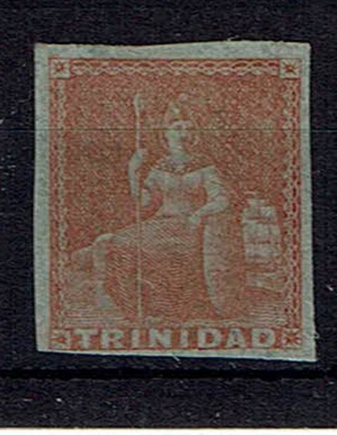 Image of Trinidad & Tobago-Trinidad SG 8 MM British Commonwealth Stamp